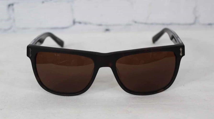 Dragon Brake Sunglasses Matte Dark Tortoise Brown Lens New