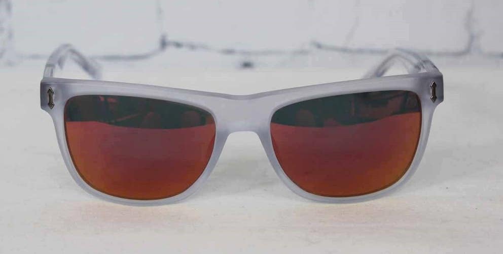 Dragon Brake Sunglasses Matte Crystal Red Ion Lens New