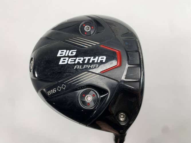 Callaway Big Bertha Alpha 816 DBD Driver 9* Speeder 565 Evolution Mens RH