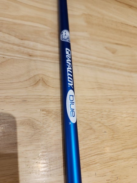 grafalloy blue driver shaft Hand Crafted 65 XStiff Raw