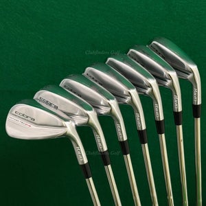 Cobra King Forged Tec ONE 2022 5-GW Iron Set KBS $-Taper Lite Steel Stiff