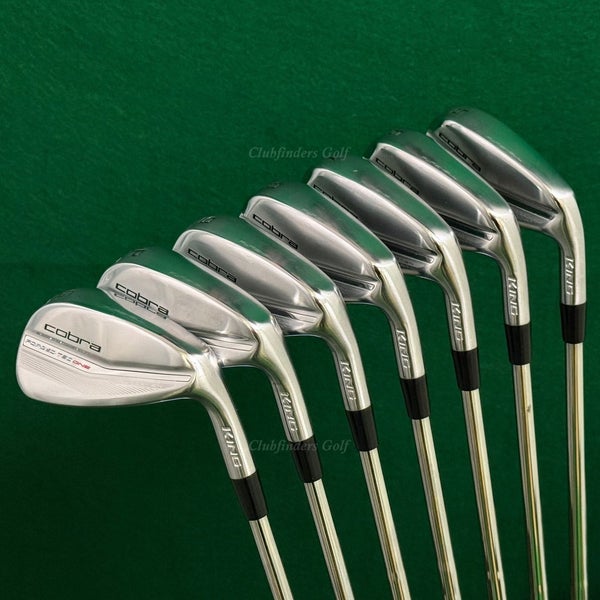 Cobra King Forged Tec ONE 2022 5-GW Iron Set KBS $-Taper Lite Steel Stiff