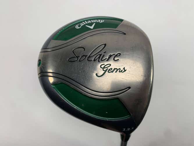 Callaway Solaire Gems Driver 13.5* 55g Ladies Graphite Womens RH