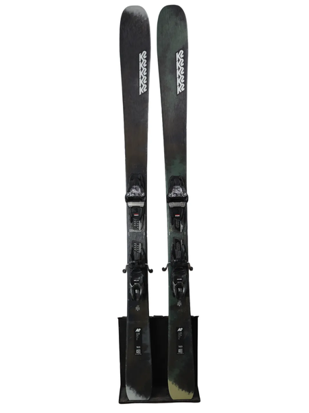 Used 2024 K2 Mindbender 85 W Skis with Marker Squire 10 Bindings - 163cm