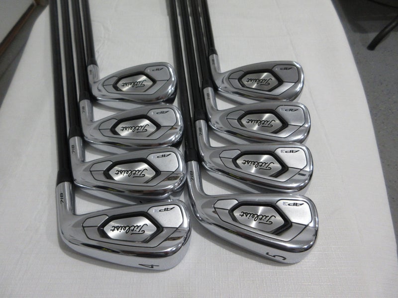 Titleist 718 AP3 Iron Set - 4-PW, AW - Regular Flex Graphite