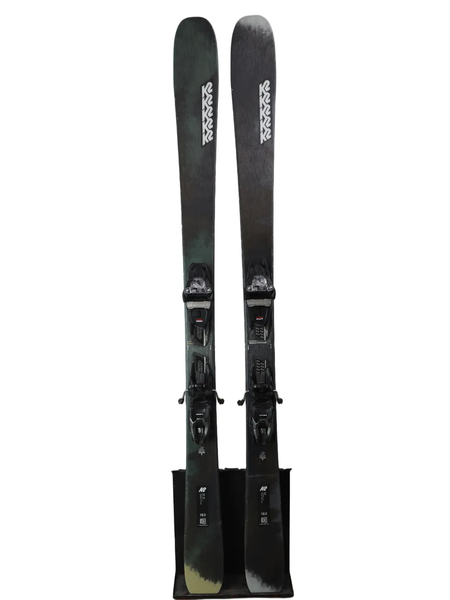 Used 2024 K2 Mindbender 85 W Skis with Marker Squire 10 Bindings - 163cm