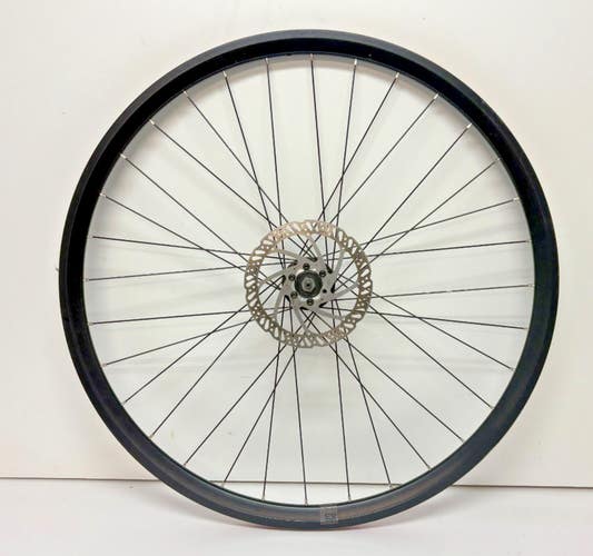 REI Co-Op 32-Spoke Black Aero Aluminum Disc Brake Quick Release 700C Front Wheel