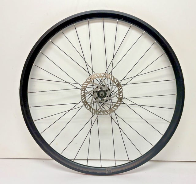 REI Co-Op 32-Spoke Black Aero Aluminum Disc Brake Quick Release 700C Front Wheel