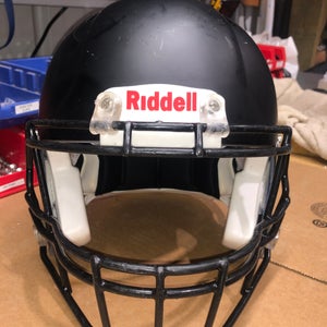 USED RIDDELL SPEED ADULT HELMET - LARGE - FLAT BLACK - REJECT