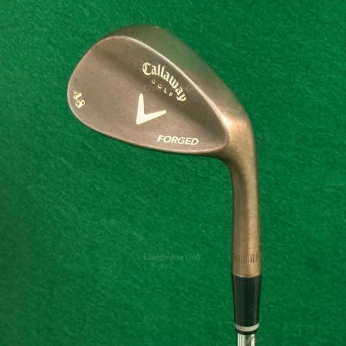 Callaway Forged Trivalent Dark 48 Pitching Wedge Factory Stepped Wedge Flex