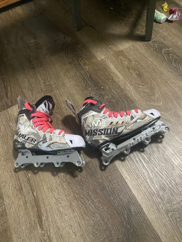 Mission Inhaler WM03 Inline Skates Extra Wide Width Size 5.5 (Used)