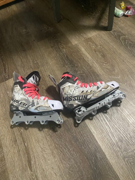 Mission Inhaler WM03 Inline Skates Extra Wide Width Size 5.5 (Used)