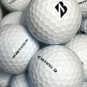 15 pk Bridgestone Tour B RX Golf Balls / White/ Premium (AAA) Used w/Mesh Bag