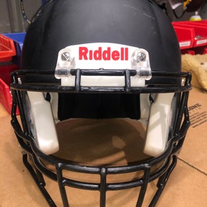 USED RIDDELL SPEED ADULT HELMET - LARGE - FLAT BLACK - REJECT
