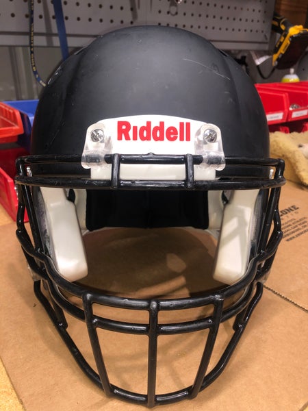 USED RIDDELL SPEED ADULT HELMET - LARGE - FLAT BLACK - REJECT