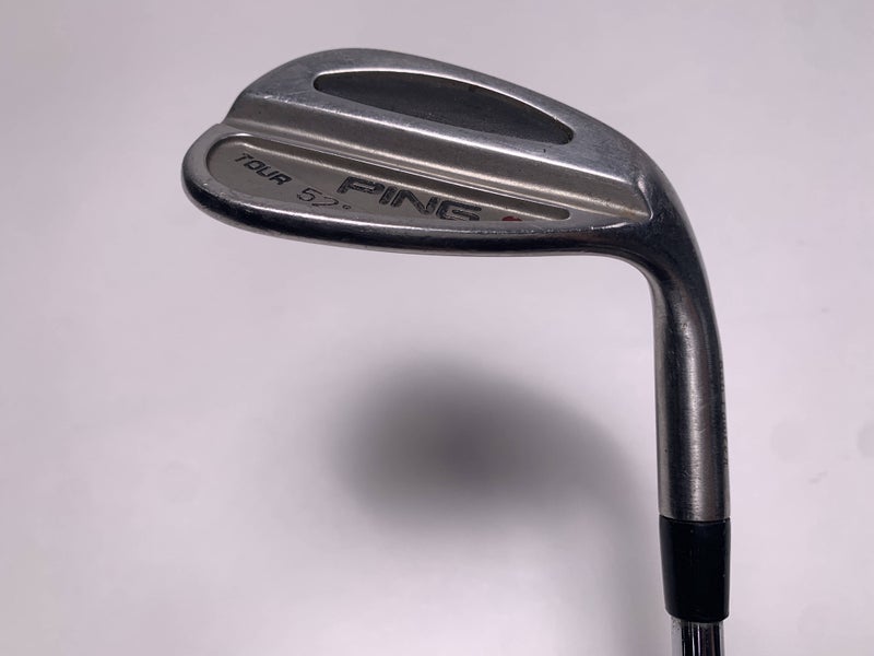 Ping Tour Gap Wedge GW 52* Red Dot 1* Flat Wedge Steel Mens RH +1"