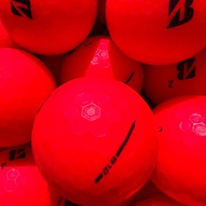 12 Red Premium AAA Bridgestone E12 Contact Used Golf Balls