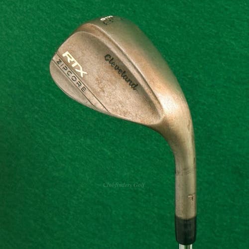 Cleveland RTX Zipcore Mid "T" Stamp Raw 58-10 58 Lob Wedge Stepped Wedge Flex