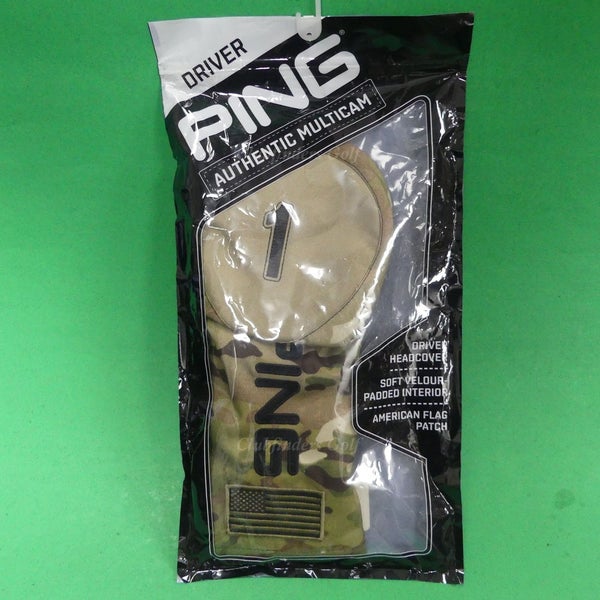 NEW Ping Multicam Authentic Golf Driver Karsten Headcover