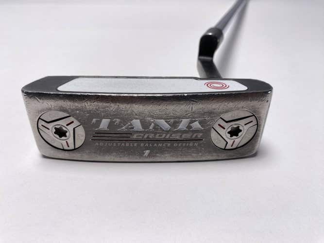 Odyssey Tank Cruiser 1 Putter 38" Mens RH - NEW LONG GRIP