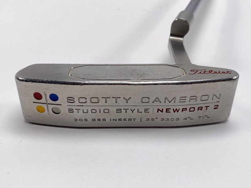 Scotty Cameron Studio Style Newport Putter 33" SuperStroke Flatso 3.0 Mens RH