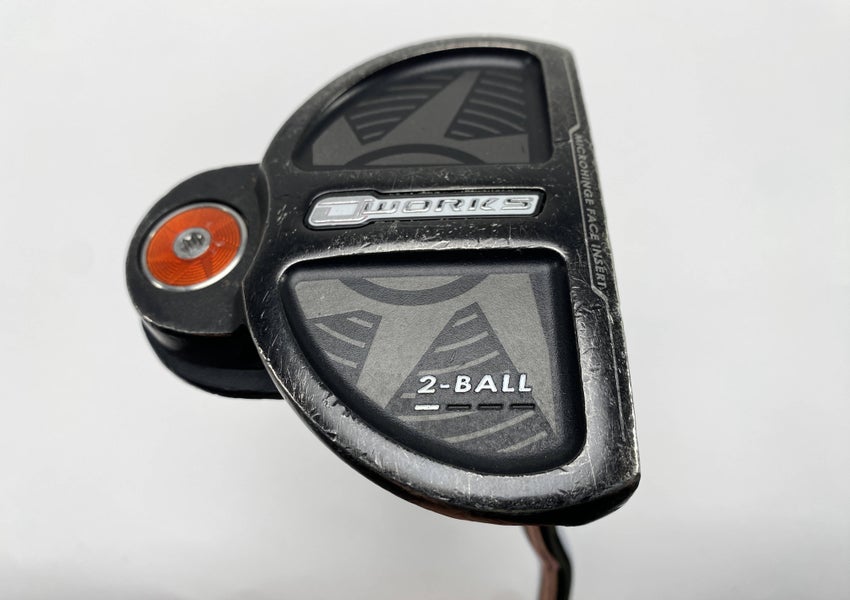 Odyssey O-Works 2-Ball Putter 35.5" SuperStroke Flatso 3.0 Mens RH