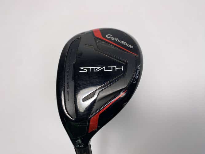 TaylorMade Stealth Rescue 4 Hybrid 22* Fujikura Ventus Black Red 6R Regular LH