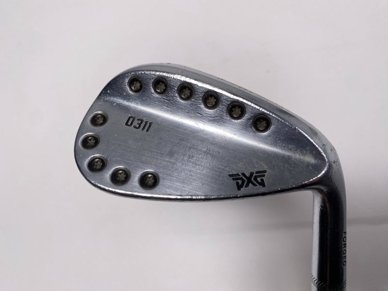 PXG 0311 Chrome Wedge 56* 14 Bounce Project X LZ 5.5 115g Regular Steel Mens RH