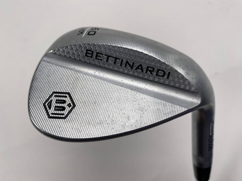 Bettinardi HLX 5.0 Chrome Wedge 60* 10 Bounce KBS Hi-Rev 2.0 125g Stiff Steel RH