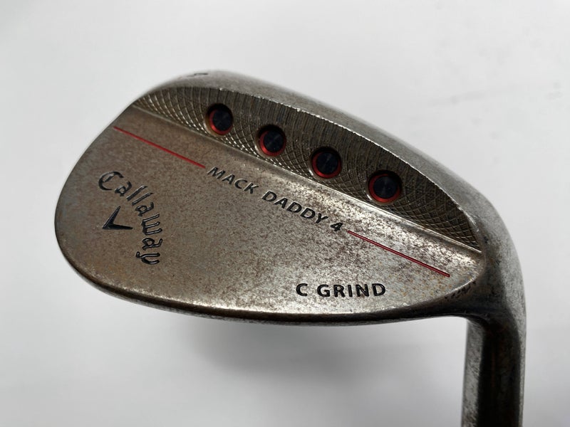 Callaway Mack Daddy 4 Raw Chrome Sand Wedge 54* 8C C-Taper Lite 115g XStiff RH