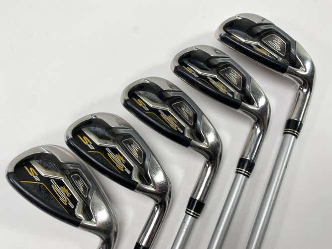 Cobra S2 Iron Set 7-PW+SW Aldila DVS-2 60g Lite Graphite Mens RH