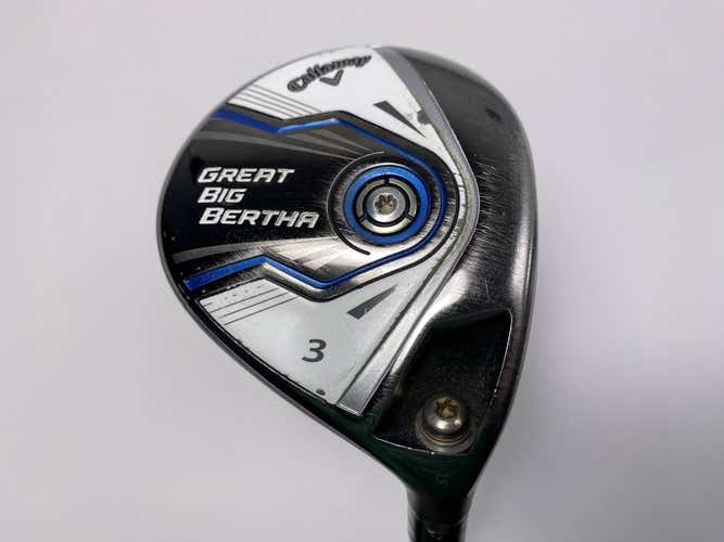 Callaway Great Big Bertha 2015 3 Fairway Wood 15* Bassara E42x5ct 42g Ladies RH