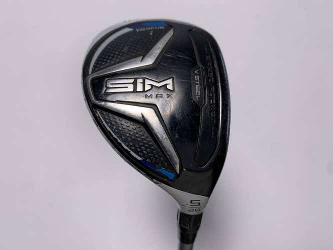 TaylorMade SIM MAX 5 Hybrid 25* Fujikura Vista Pro R3 40g Ladies RH