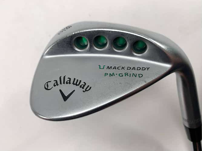 Callaway Mack Daddy PM Grind Wedge 58* 10 KBS Tour-V Extra Stiff Steel Mens RH