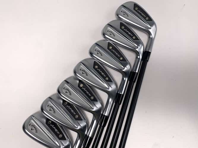 Callaway Apex Ai300 Iron Set 5-PW+GW KBS Max Graphite Iron 65 65g Regular RH