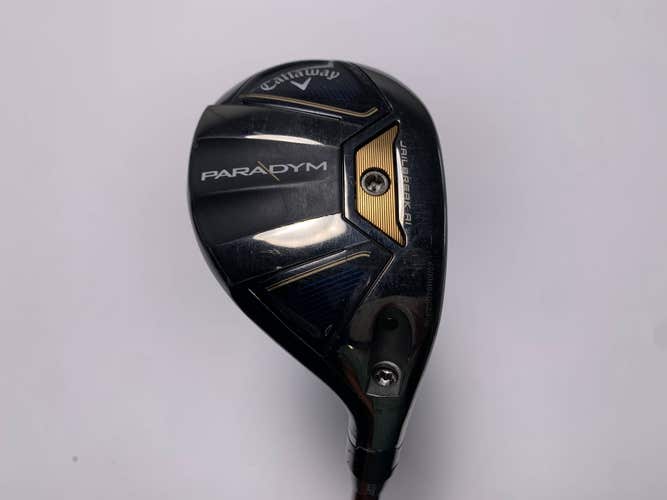 Callaway Paradym 4 Hybrid 21* Matrix Regular Graphite Mens RH Undersize Grip