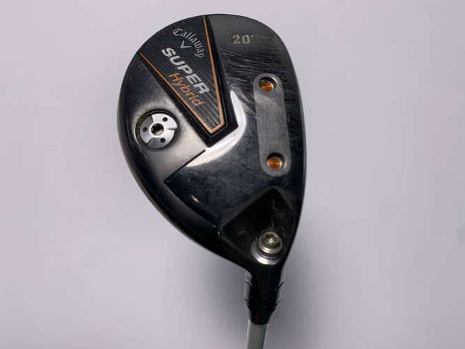 Callaway Super 3 Hybrid 20* Aldila Rogue 110 MSi 85g Stiff RH Midsize Grip