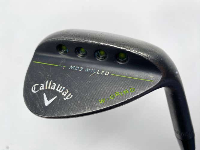 Callaway MD3 Milled Black S-Grind Wedge 58* 11 True Temper Dynamic Gold Wedge RH