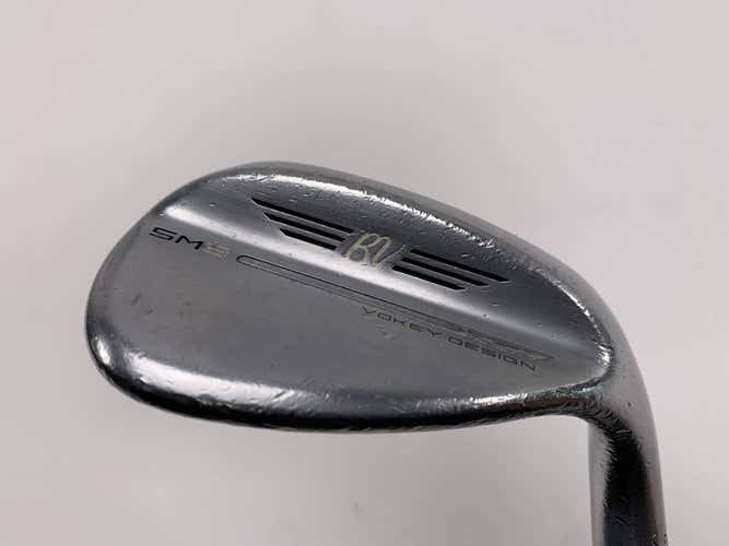 Titleist Vokey SM9 Tour Chrome Lob Wedge 58* 8 M-Grind Wedge Steel Mens RH