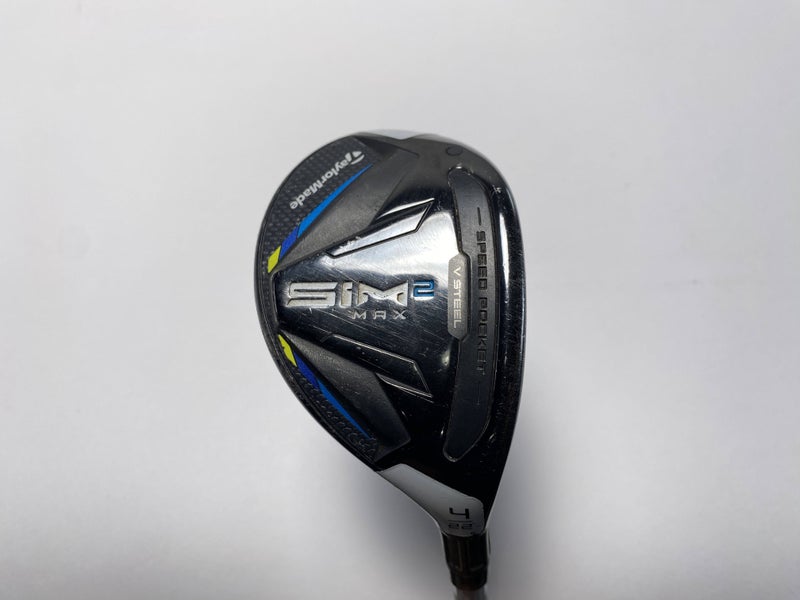 TaylorMade SIM2 MAX Rescue 4 Hybrid 22* Aldila Nv 45g Ladies Graphite Womens RH