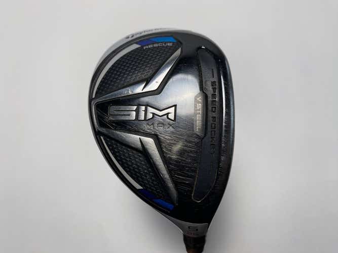 TaylorMade SIM MAX 5 Hybrid 25* Aldila NV Blue 45g Ladies Graphite Womens RH