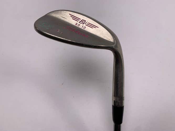 Titleist Vokey Spin Milled SM4 Chrome Lob Wedge LW 60* 10 Wedge Steel Mens RH