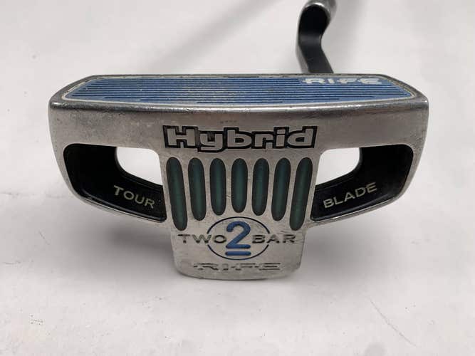 Guerin Rife Two Bar Blade Putter 35.5" SuperStroke Pistol GT 2.0 Mens RH