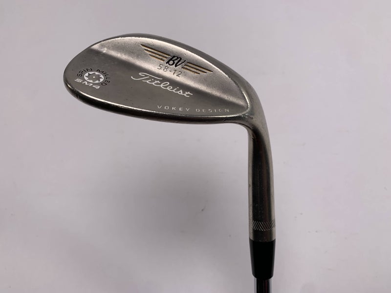 Titleist Vokey Spin Milled SM4 Oil Can Lob Wedge LW 58* Wedge Steel Mens RH