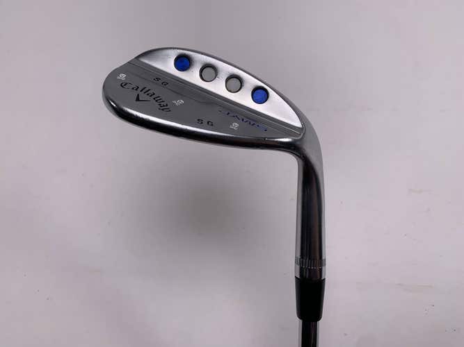 Callaway Jaws MD5 Platinum Chrome Lob Wedge LW 58* 12 X-Grind Modus 3 Mens RH