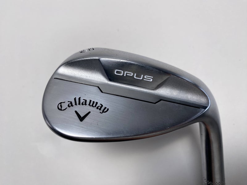 Callaway Opus Brushed Chrome Lob Wedge 60* 12 W-Grind UST Recoil Dart Wedge RH
