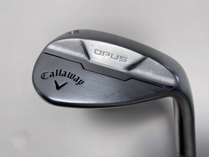 Callaway Opus Brushed Chrome LW 60* 6 T-Grind True Temper DG Mid 115g Mens RH