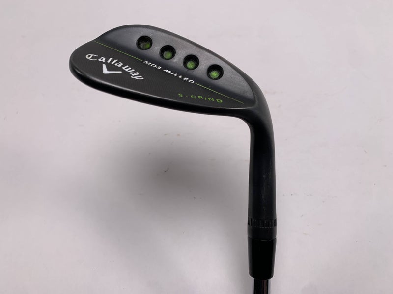 Callaway MD3 Milled Black S-Grind Sand Wedge SW 56* DG Wedge Steel Mens RH