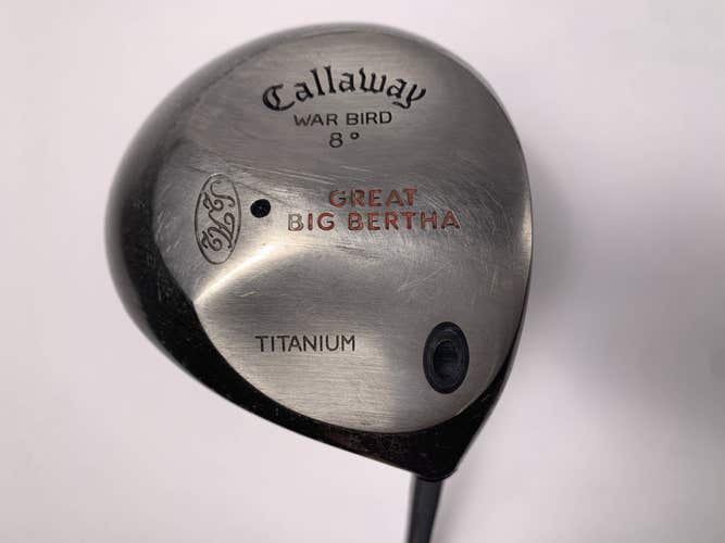 Callaway Original Great Big Bertha Driver 8* GBB UL Firm Graphite Mens RH
