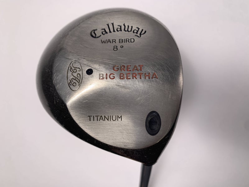 Callaway Original Great Big Bertha Driver 8* GBB UL Firm Graphite Mens RH